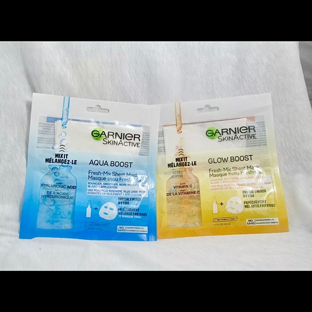 NWT Garnier Facial Sheet Mask